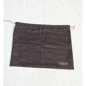 COACH satin dust bag 19' x 24'